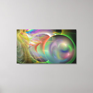 Blasen Leerräume Canvas Print Leinwanddruck