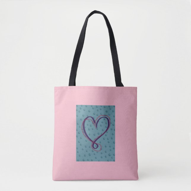 Blasen-Liebe: volle Tasche (Vorderseite)