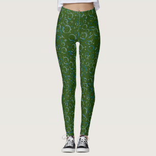 Blasen Muster 02.FR.b Dgreen BG Leggings