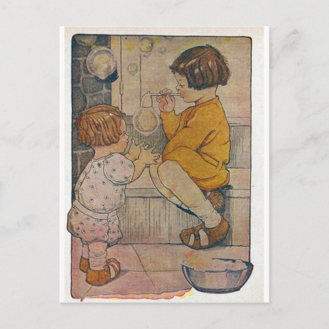 Blasen Postkarte (Vorderseite)