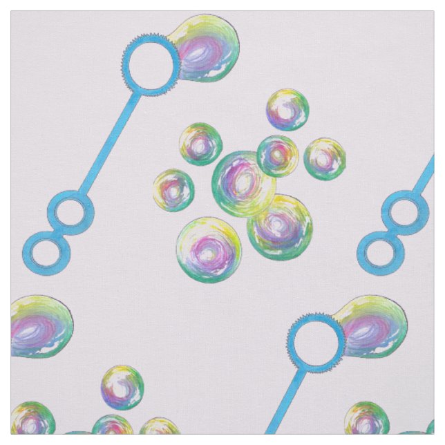 Blasen Rainbow Soap Blasen Lila Wand Stoff (Muster)