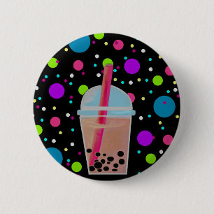 Blasen-Tee - Blasen-Hintergrund Button