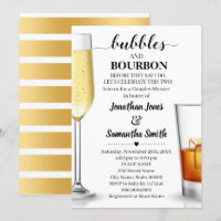 Blasen und Bourbon vor ich Paare Dusche