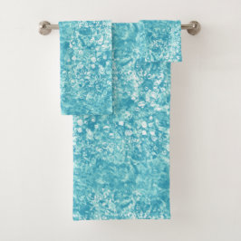 Blasen und Strom im Ozean, BlueTowel Set