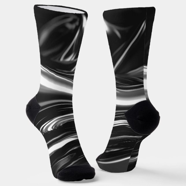 Blasen von Silbermetall Socken (Gewinkelt)