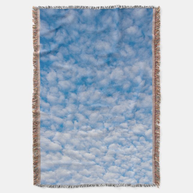 Blasen Wolken in Blue Sky Nature Foto Mammatus Decke (Vorderseite Vertikal)