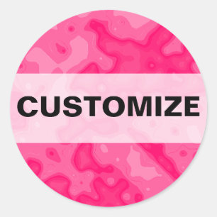 Blasen-Zahnfleischanfall Runder Aufkleber