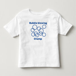Blasenblasen, niedlich, Blasenkammer Kleinkind T-shirt