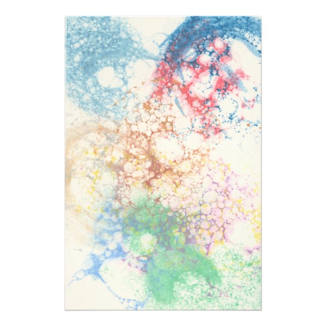 Blasendruck für Wasserfarben Fotodruck (Vorne)