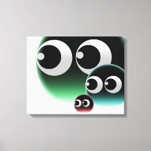 Blasenfamilie Leinwanddruck