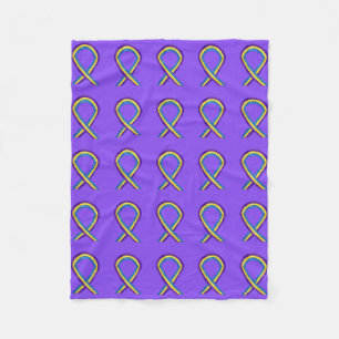 Blasenkrebs-Bewusstseinsband Fleece Blanket