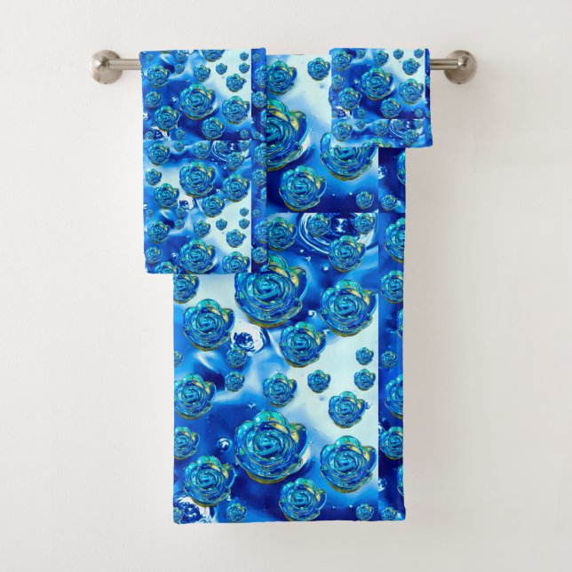 Blasenrosen Badhandtuch Set (Insitu)