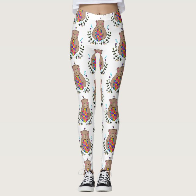 Bläsermama Leggings (Vorderseite)