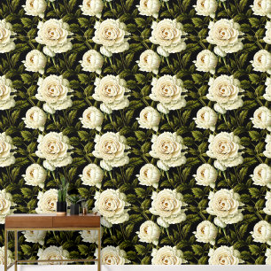 Bläsernahes Muster Blume 3D chic Tapete