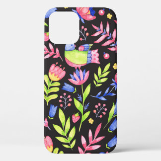 Bläsernahes Muster. Frühlingsblumen und Case-Mate iPhone Hülle