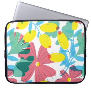 Bläsernahes Muster mit Transparenzelementen. Laptopschutzhülle
