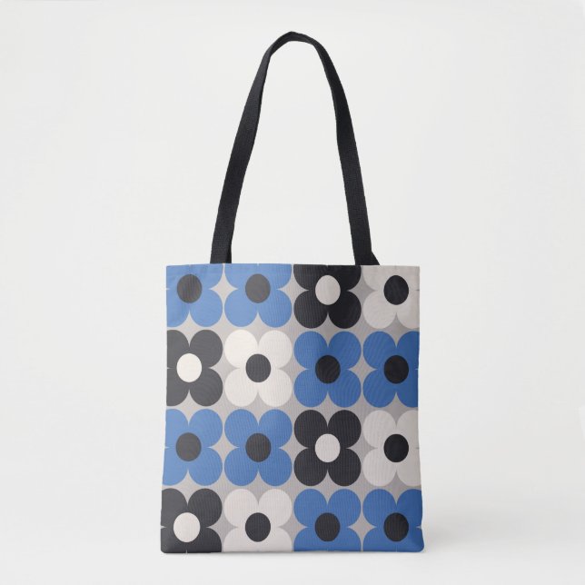 Bläsernahes Muster. skandinavischer Stil Tasche (Vorderseite)