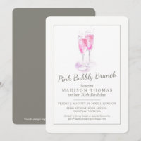 Bläserner Champagner-Event in Rosa