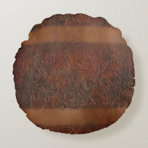 Bläserscheinung mit Embosse Rundes Kissen