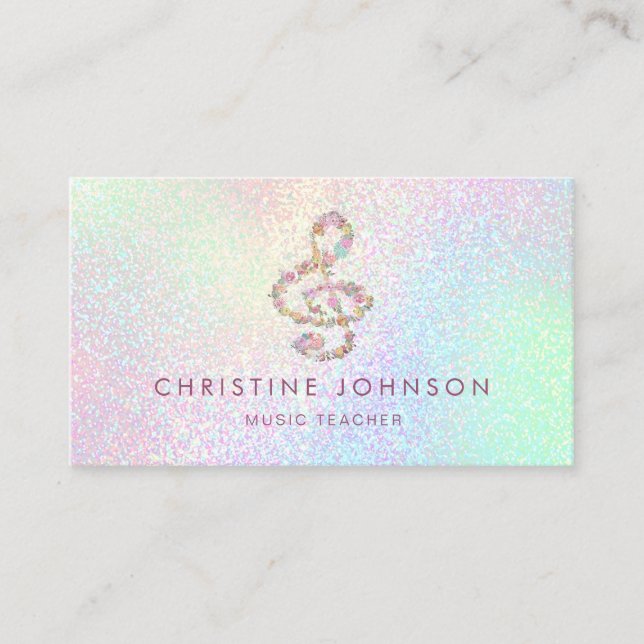 Bläsertreppenlehrer Visitenkarte (Vorderseite)