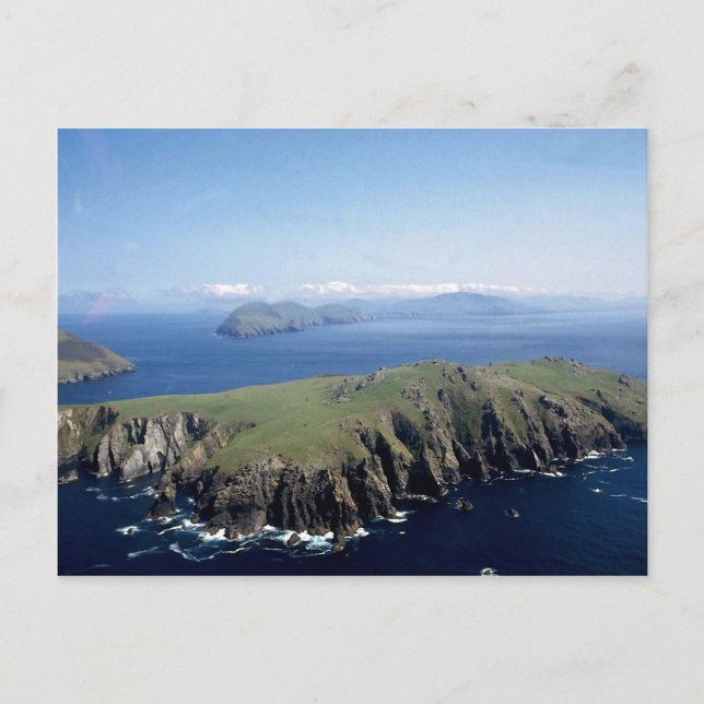 Blasket Island, Kerry, Irland Postkarte (Vorderseite)
