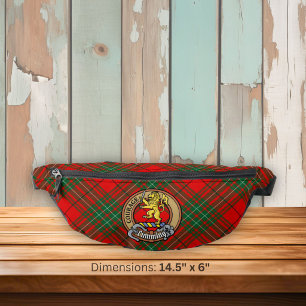 Blason de Clan Cumming sur tartan