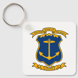 Blason de Rhode Island Porte-clés