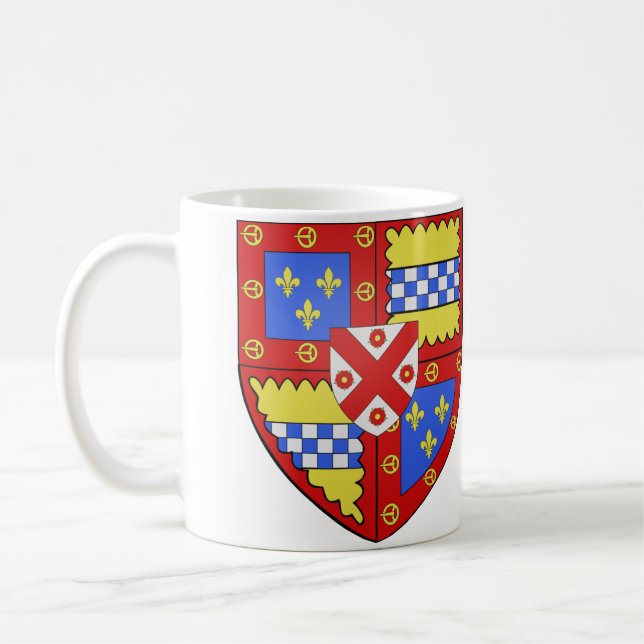 Blason John Stuart De Darnley 1er Comte De Lennox Kaffeetasse (Links)