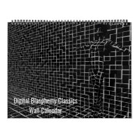 Blasphème numérique Classic Calendrier mural