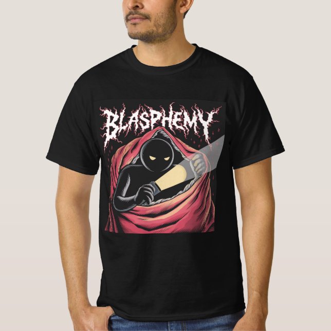 Blasphemie T-Shirt (Vorderseite)