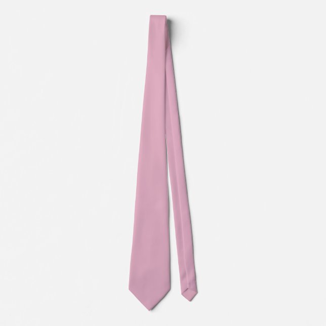 Blass Gray Raspberry E6B0C4 - Option zum Hinzufüge Krawatte (Vorderseite)