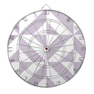 Blass kühle Trauben geometrisches Deco-Würfelmuste Dartscheibe