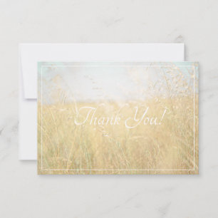 Blass Pastellfarben Feld Danke Flachkarte