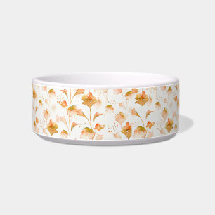 Blass Pink Floral Hund Napf