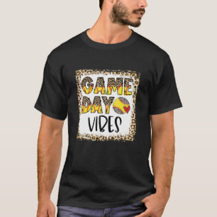 Blassball Softball Game Day Vibes T-Shirt Softball