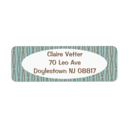 Blassblaue geometrische Wiederholung