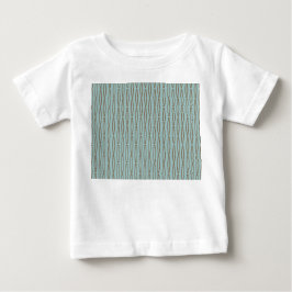 Blassblaue geometrische Wiederholung Baby T-shirt