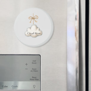 Blassblauer Cloud Neun Magnet
