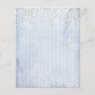 Blassblaues Shabby Stripbook
