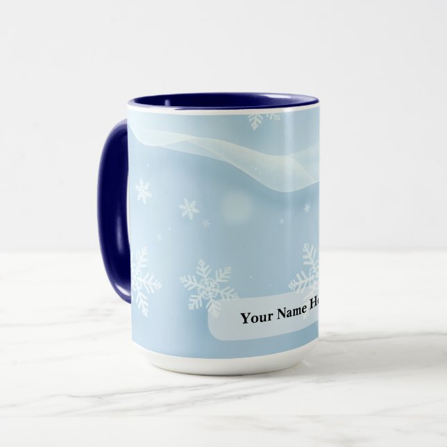 Blasse Frostlegierung Mutiara Flocke Tasse (Vorderseite Links)