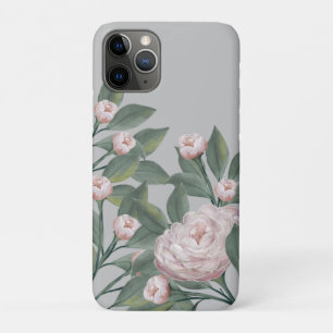 Blasse rosa Rosen mit editierbarem Hintergrund   Case-Mate iPhone Hülle