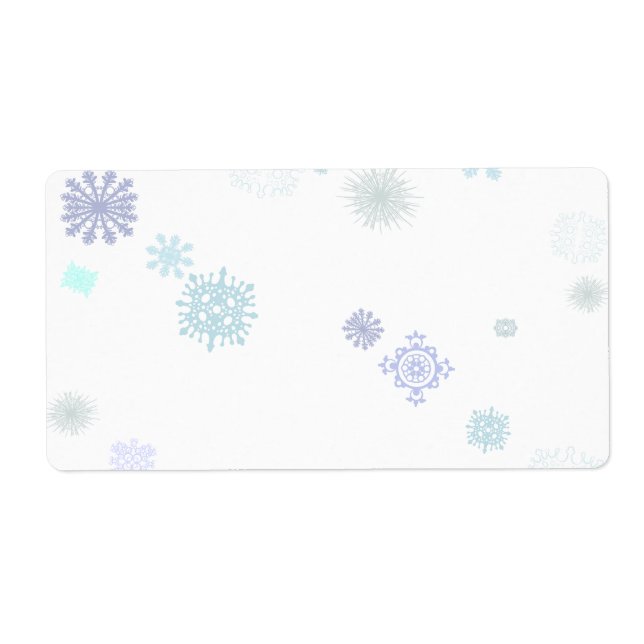 Blasse Schneeflocken (Vorne)