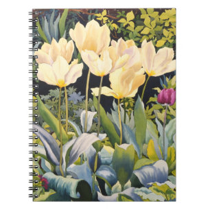 Blasse Tulpen Notizblock
