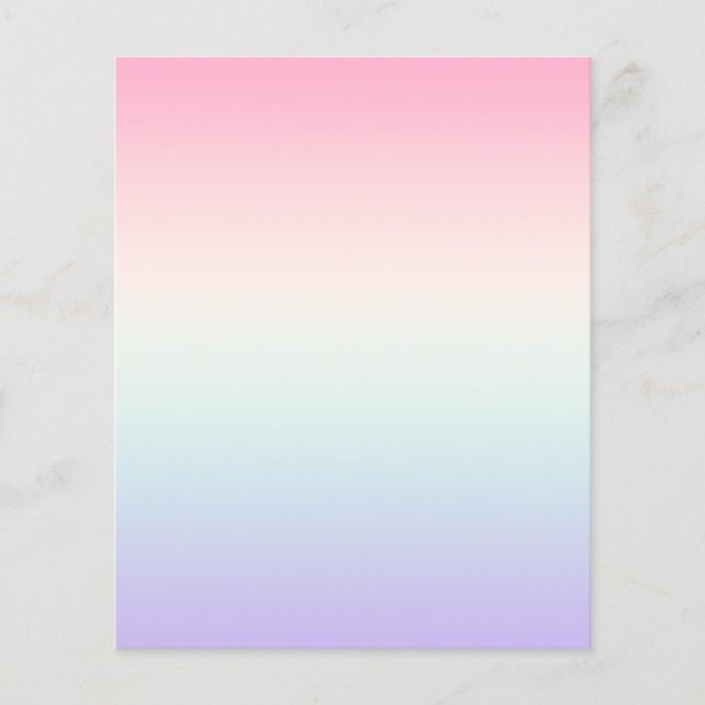 Blasser Farbverlauf (Vorderseite)