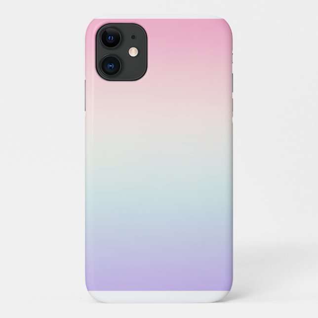 Blasser Farbverlauf Case-Mate iPhone Hülle (Rückseite)
