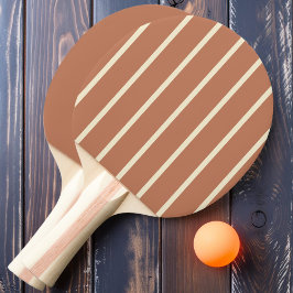 Blasser Rose Streifen und fest Tischtennis Schläger