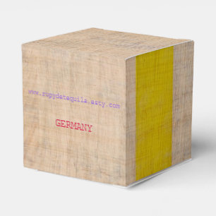 Blassfarbe Rustikal Geschenkschachtel