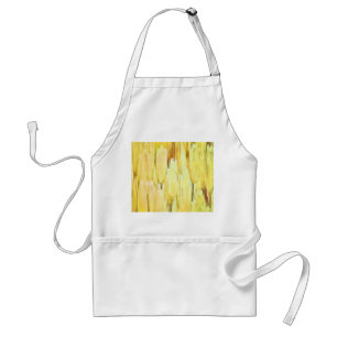 Blassgelbe Tulips Abstrakt Schürze