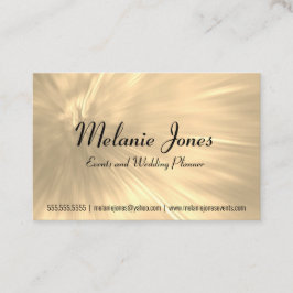 Blassgoldene Explosion Visitenkarte