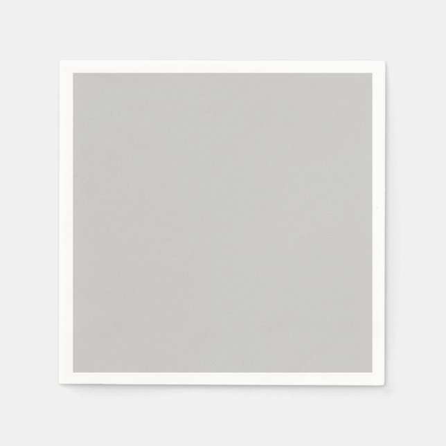 Blassgraues geometrisches Muster - Sommerdekoratio Serviette (Vorderseite)